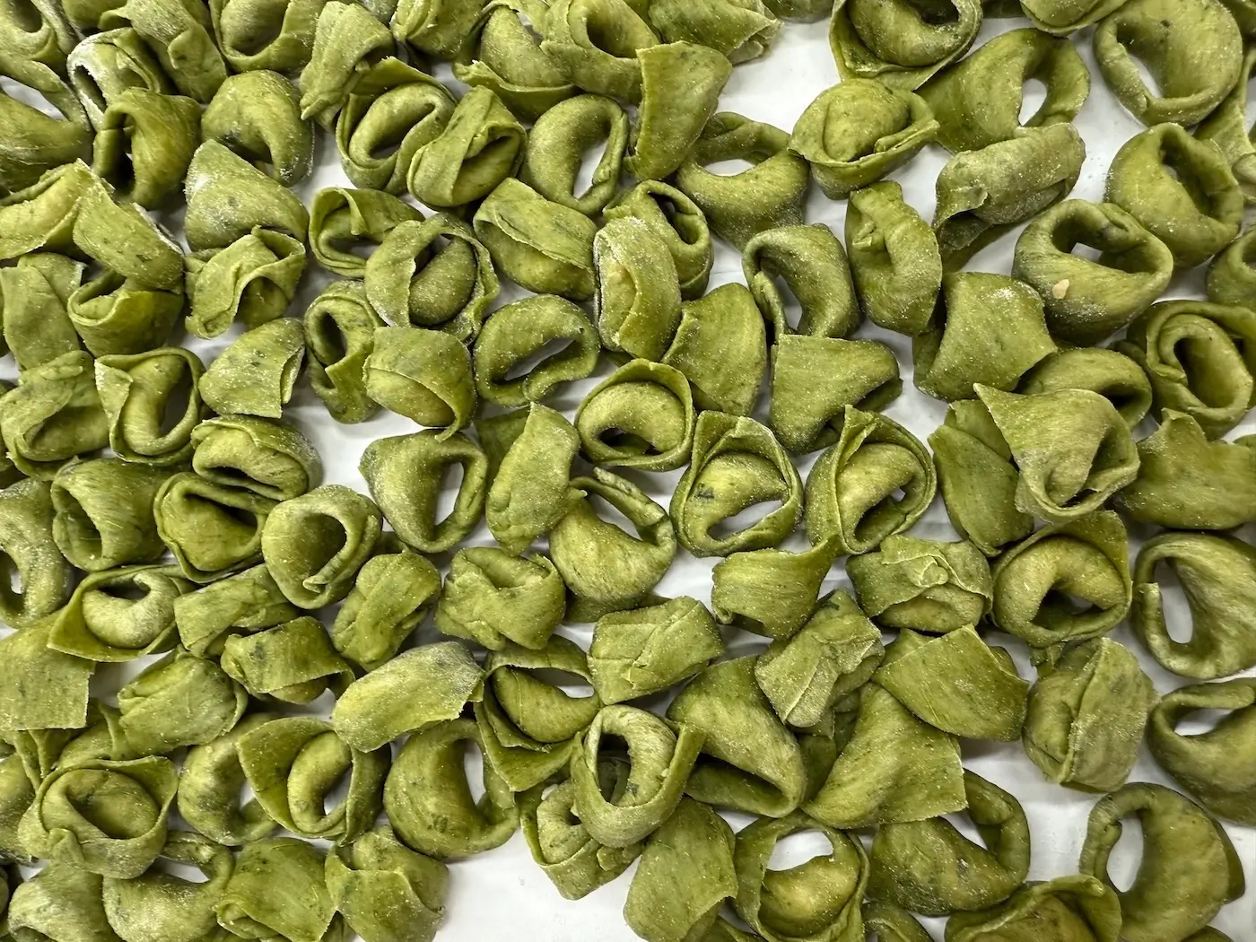 Tortellini emiliani verdi