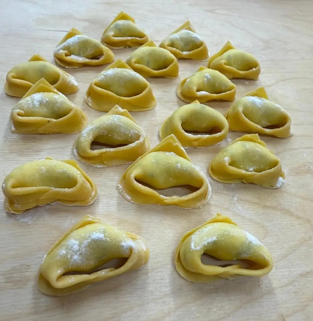Tortelloni emiliani ricotta e spinaci