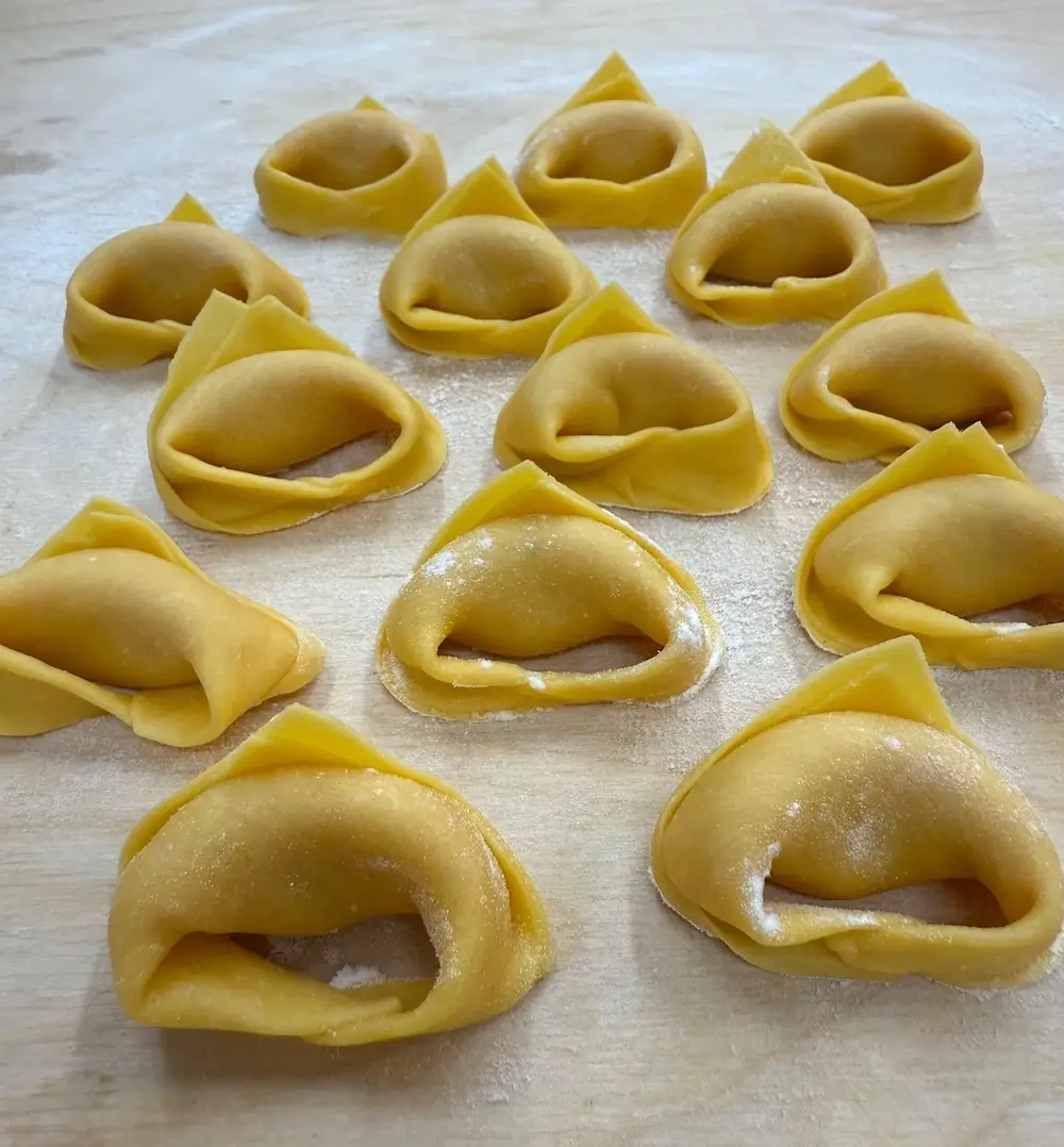 Tortelloni emiliani di zucca