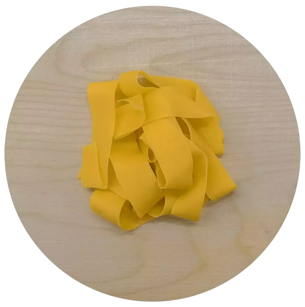 Pappardelle artigianali bottega della pasta formigine
