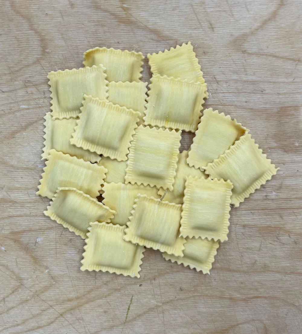Ravioli ai carciofi